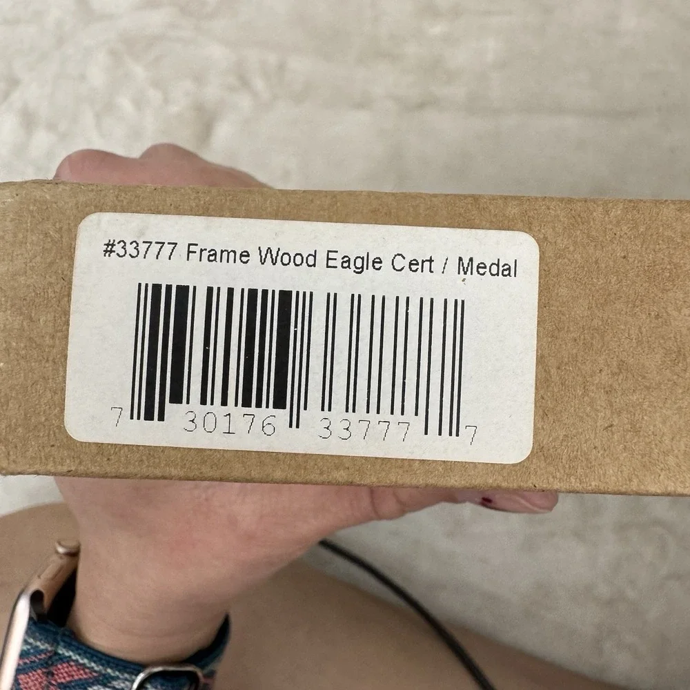BSA Eagle Scout Certificate Award Frame Wood Display Medal Holder USA New